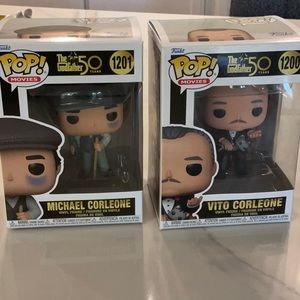 - Funko The Godfather collector figurines. New in box.